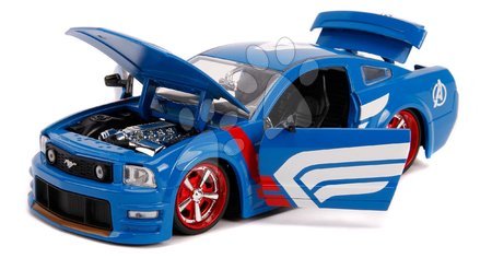 Játékautók és járművek - Kisautó Marvel Avengers 2006 Ford Mustang GT Jada - 12