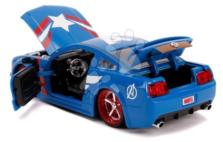 Játékautók és járművek - Kisautó Marvel Avengers 2006 Ford Mustang GT Jada - 13