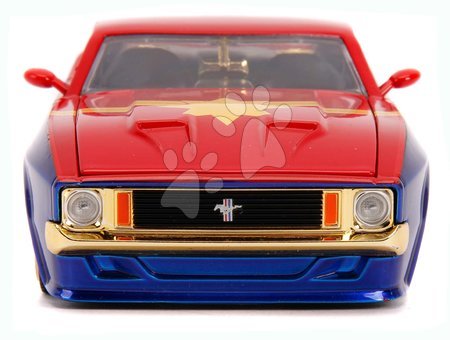 Játékautók és járművek - Kisautó Marvel Ford Mustang Mach 1973 Jada - 5