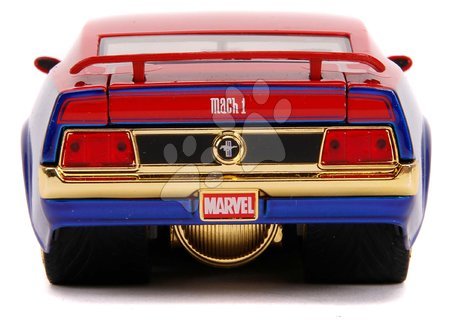 Játékautók és járművek - Kisautó Marvel Ford Mustang Mach 1973 Jada - 9