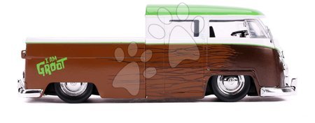 Modely - Autíčko Marvel Groot 1963 VW Bus Pickup Jada - 9