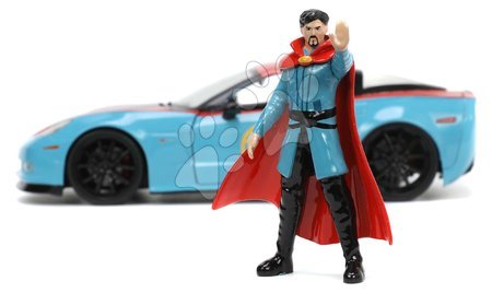 Modely - Autíčko Marvel Doctor Strange Chevy Corvette 2006 Jada - 3