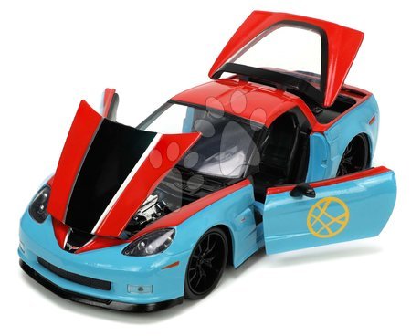 Modely - Autíčko Marvel Doctor Strange Chevy Corvette 2006 Jada - 12