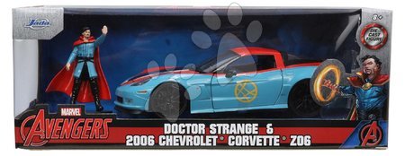 Modely - Marvel Doctor Strange Chevy Corvette 2006 Jada toy car - 17