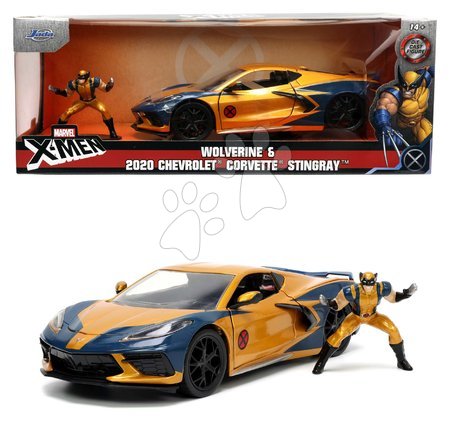 Modely - Autíčko Marvel Chevy Corvette Jada - 15