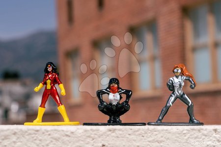 Akcióhős, mesehős játékfigurák - Figurák gyűjtői darabok Marvel Multi Pack Nano Figures Wave 8 Jada - 13