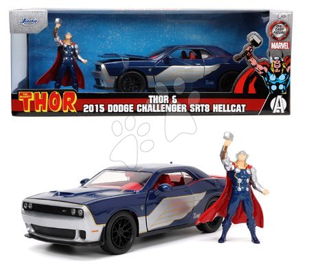 Modeli avtomobilov - Avtomobilček Marvel Dodge Challenger SRT Hellcat Jada - 18