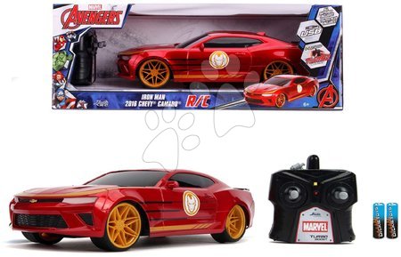 RC modely - Autíčko na dálkové ovládání Marvel RC Iron Man 2016 Chevy 1:16 Jada - 6