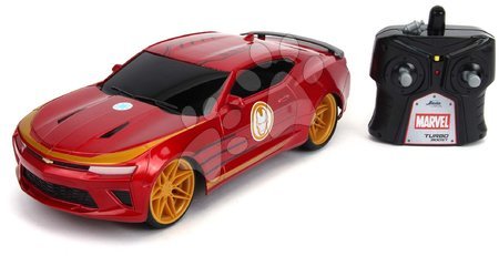 Autos mit Fernsteuerung - Ferngesteuertes Spielzeugauto Marvel RC Iron Man 2016 Chevy 1:16 Jada - 5