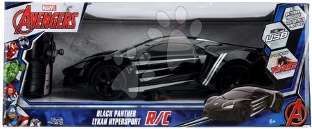 Vozila na daljinsko upravljanje - Avtomobilček na daljinsko vodenje Marvel RC Black Panther Lykan 1:16 Jada - 11