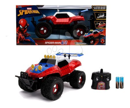 Távirányítós járművek - Távirányítós kisautó RC Buggy Spider-Man Marvel Jada - 10