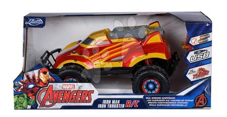 Voitures télécommandées - Voiture télécommandée RC Iron Thruster Marvel Jada - 7