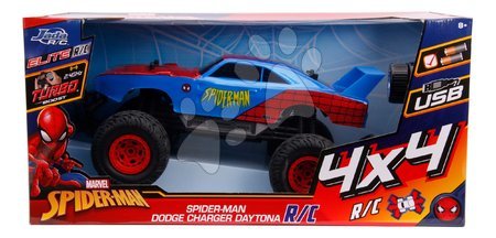 RC modely - Autíčko na dálkové ovládání RC Spider-Man Daytona Marvel Jada - 8