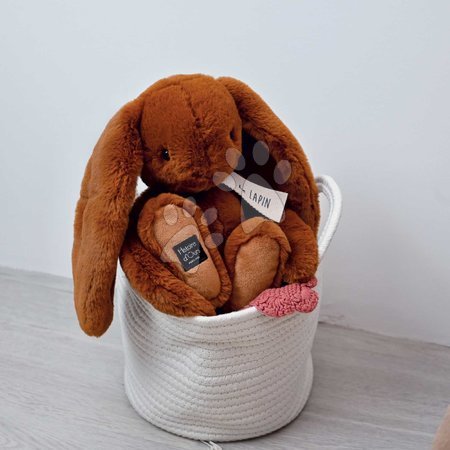 Toys for babies - Plyšový zajačik The Bunny Cappuccino Histoire d’ Ours_1