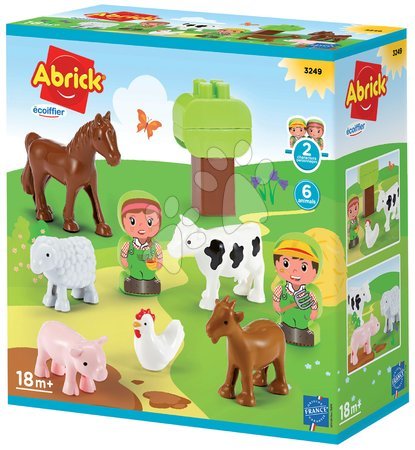 Abrick building toys - Abrick Écoiffier Farm Animals Set - 4