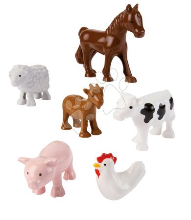 Building and construction toys - Abrick Écoiffier Farm Animals Set_1