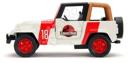 Hračky pre deti od 6 do 9 rokov - Autíčko Jeep Wrangler Jurassic World Jada_1