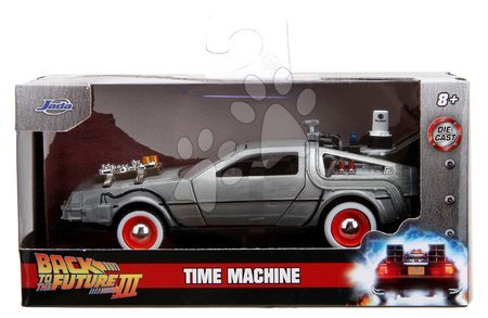 Játékautók és járművek - Kisautó Time Machine Back to the Future 3 Jada - 13