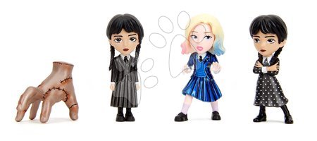 Wednesday - Figurines de collection Wednesday Metalfigs 4-pack Jada_1