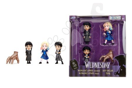 Coches y simuladores de conducción | Página 6 - Figuras de colección Wednesday Metalfigs 4-pack Jada