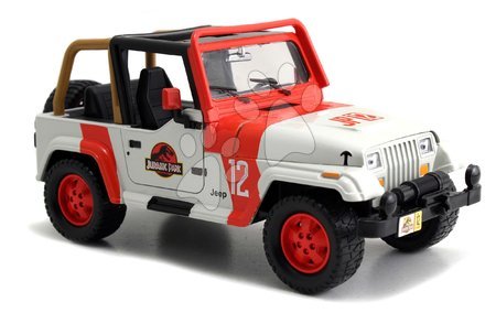 Játékautók és járművek - Kisautó Jurassic World Jeep Wrangler 1992 Jada - 2