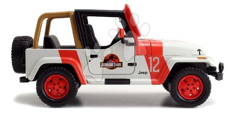 Játékautók és járművek - Kisautó Jurassic World Jeep Wrangler 1992 Jada - 3