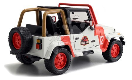 Játékautók és járművek - Kisautó Jurassic World Jeep Wrangler 1992 Jada - 4