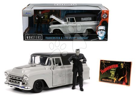 Modely - Chevy Suburban 1957 Jada toy car - 8