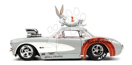 Modely - Autíčko Looney Tunes Chevrolet Corvette 1957 Jada - 3