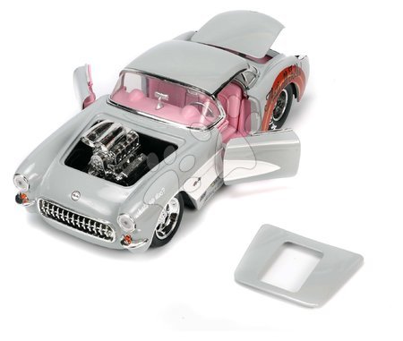 Modely - Autíčko Looney Tunes Chevrolet Corvette 1957 Jada - 11