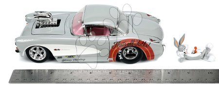 Modely - Autíčko Looney Tunes Chevrolet Corvette 1957 Jada - 15