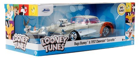 Modely - Autíčko Looney Tunes Chevrolet Corvette 1957 Jada - 18