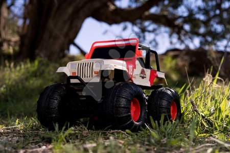 Távirányítós járművek - Kisautó távirányítós RC Jeep Wrangler Jurassic World Jada - 8