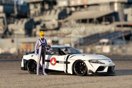 Játékautók és járművek - Kisautó Robotech ´20 Toyota Supra Jada - 20