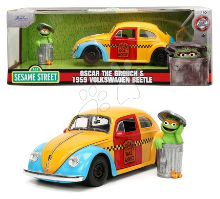 Modely - Autíčko Sesame Street VW Beetle 1959 Jada - 17