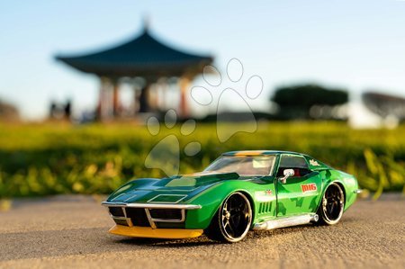 Modelle - Spielzeugauto Chevrolet Stingray 1969 Street Fighter Jada - 21