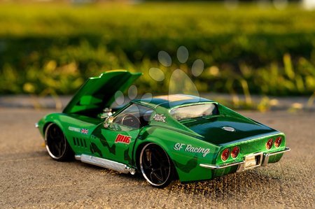 Modely - Chevrolet Stingray 1969 Street Fighter Jada car - 23