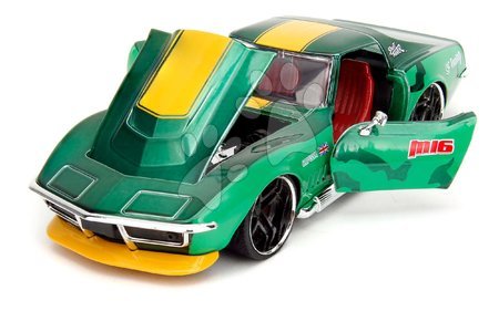 Modely - Chevrolet Stingray 1969 Street Fighter Jada car - 12