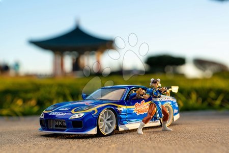 Modely - Autíčko Mazda RX-7 1993 Street Fighter Jada - 20