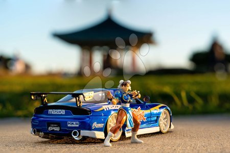 Modely - Autíčko Mazda RX-7 1993 Street Fighter Jada - 20