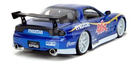 Modely - Autíčko Mazda RX-7 1993 Street Fighter Jada - 4