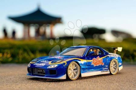 Modely - Autíčko Mazda RX-7 1993 Street Fighter Jada - 24