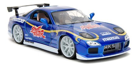 Modely - Autíčko Mazda RX-7 1993 Street Fighter Jada - 6