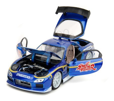 Modely - Autíčko Mazda RX-7 1993 Street Fighter Jada - 10