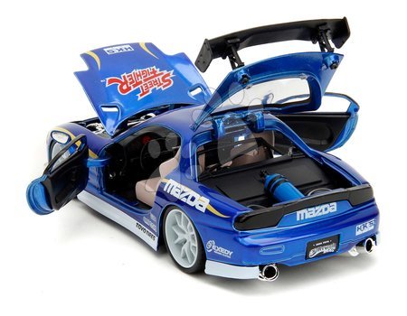 Modely - Autíčko Mazda RX-7 1993 Street Fighter Jada - 10