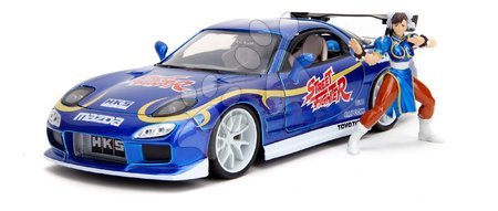 Modely - Autíčko Mazda RX-7 1993 Street Fighter Jada - 12