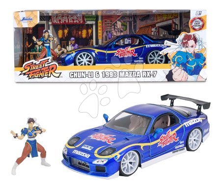 Modely - Autíčko Mazda RX-7 1993 Street Fighter Jada - 18