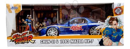 Modely - Autíčko Mazda RX-7 1993 Street Fighter Jada - 19