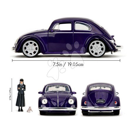 Játékautók és járművek - Kisautó Volkswagen Beetle Hollywood Rides Jada - 4