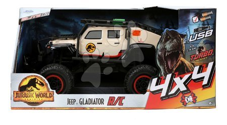 RC modely - Autíčko na diaľkové ovládanie RC Jeep Gladiator 4x4 Jurassic World Jada - 13